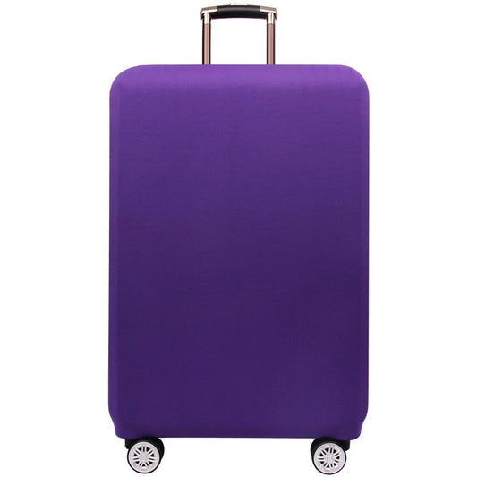 Stretch Luggage Protective Cover - Durable & Dust-proof - Size l - Violet