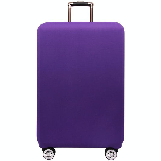 Xl Thickened Stretch Luggage Cover - Dust-proof & Wear-resistant - Violet