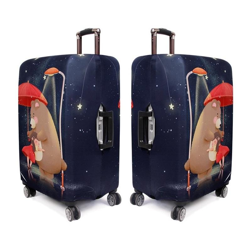 Xl Thick Elastic Luggage Cover - Dustproof & Wear-resistant - Mushroom Rabbit