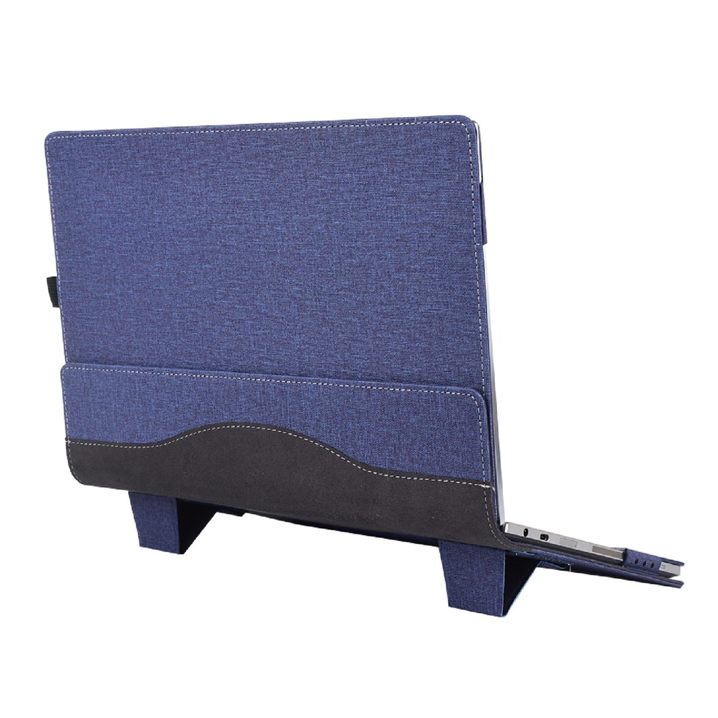 Protective Leather Laptop Case With Stand - 13.3 Inch - Wine Red - For Samsung Galaxy Book 2 360
