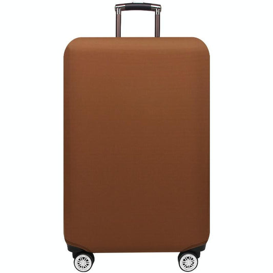 Stretch Luggage Protective Cover - Durable & Dust-proof - Size m - Coffee