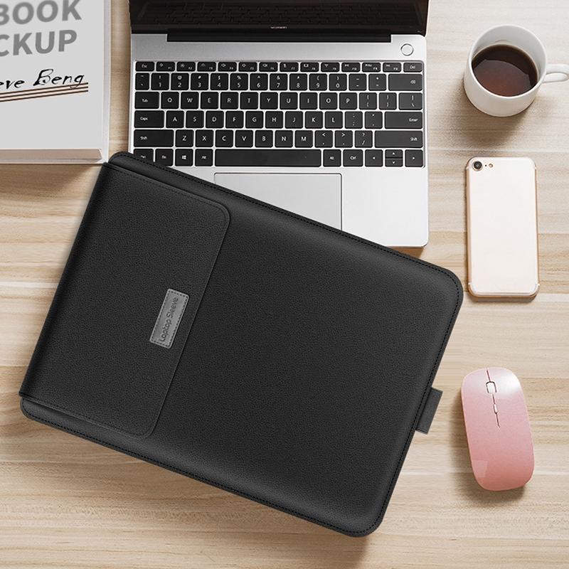 15 Inch 4-in-1 Computer Bracket Liner and Storage Bag - Red