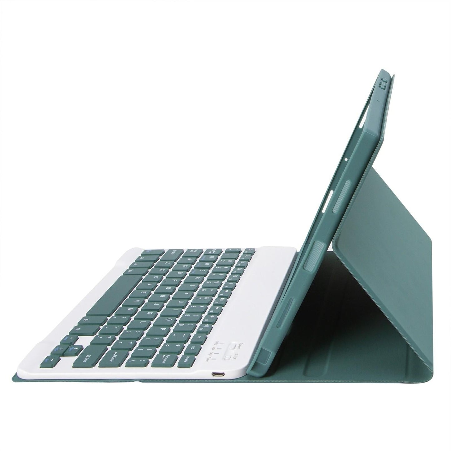 Ultra-Thin Bluetooth Keyboard Leather Tablet Case For Ipad 10.9 2022 With Pen Slot - Dark Blue
