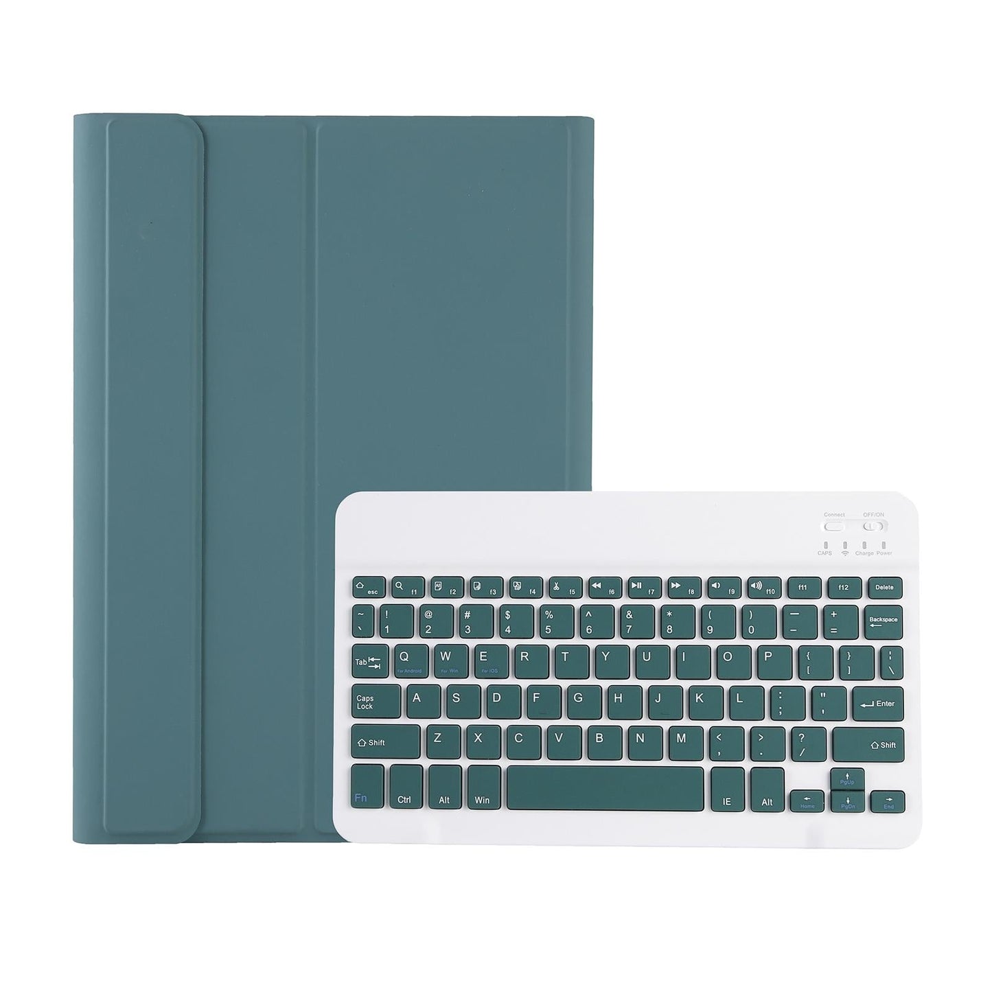 Ultra-Thin Bluetooth Keyboard Leather Tablet Case For Ipad 10.9 2022 With Pen Slot - Dark Blue