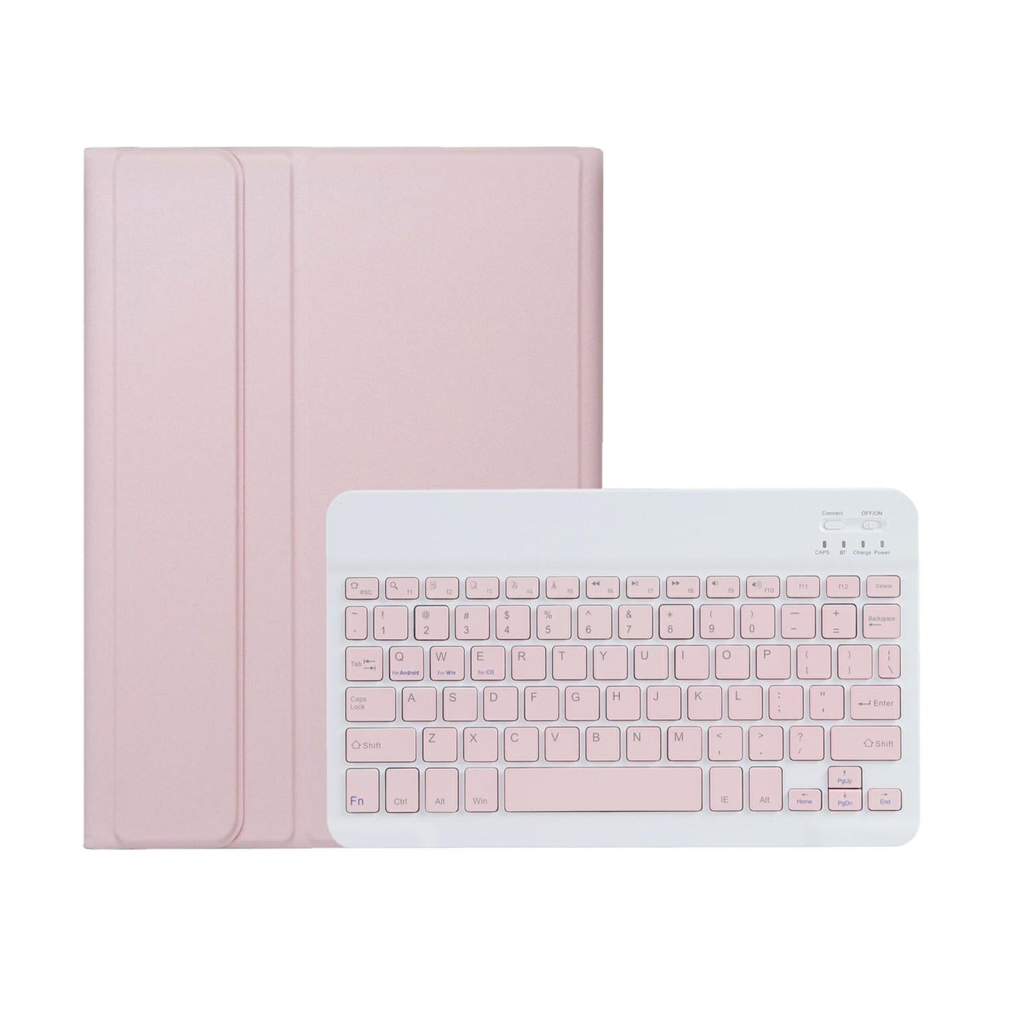 Ultra-Thin Bluetooth Keyboard Leather Tablet Case For Ipad 10.9 2022 With Pen Slot - Dark Blue