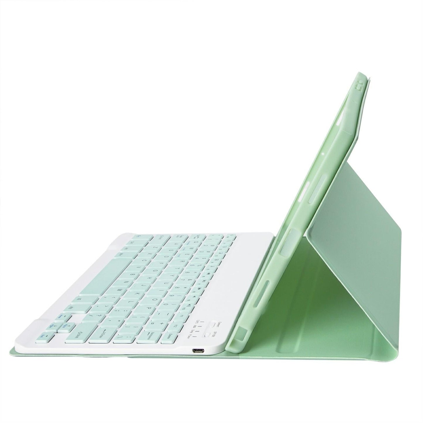 Ultra-Thin Bluetooth Keyboard Leather Tablet Case For Ipad 10.9 2022 With Pen Slot - Dark Blue