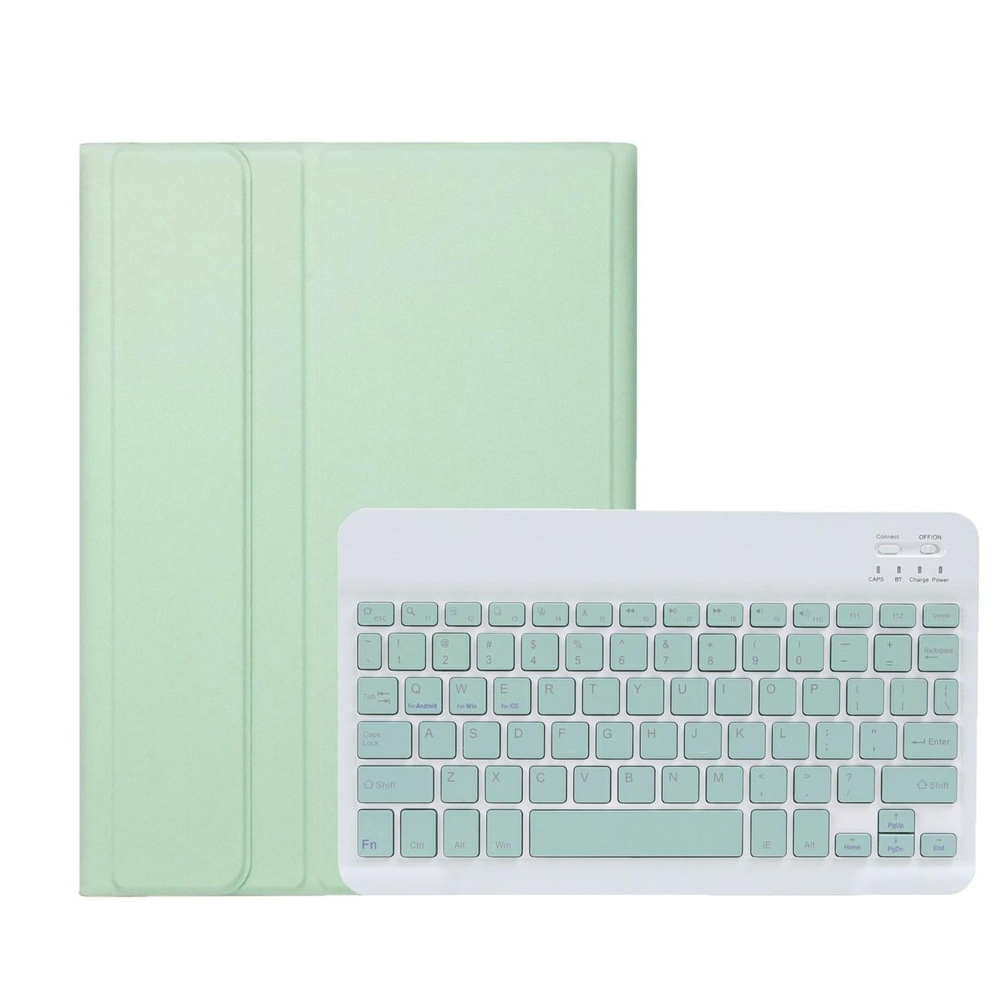 Ultra-Thin Bluetooth Keyboard Leather Tablet Case For Ipad 10.9 2022 With Pen Slot - Dark Blue