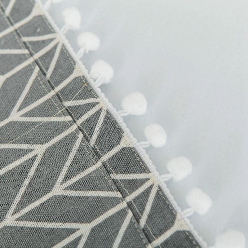 Universal Cotton Linen Microwave Dust Cover - Green Wheat