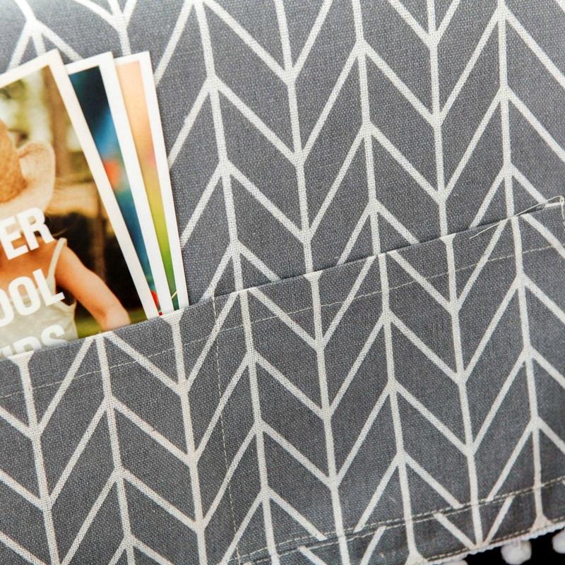 Universal Cotton Linen Microwave Dust Cover - Green Wheat