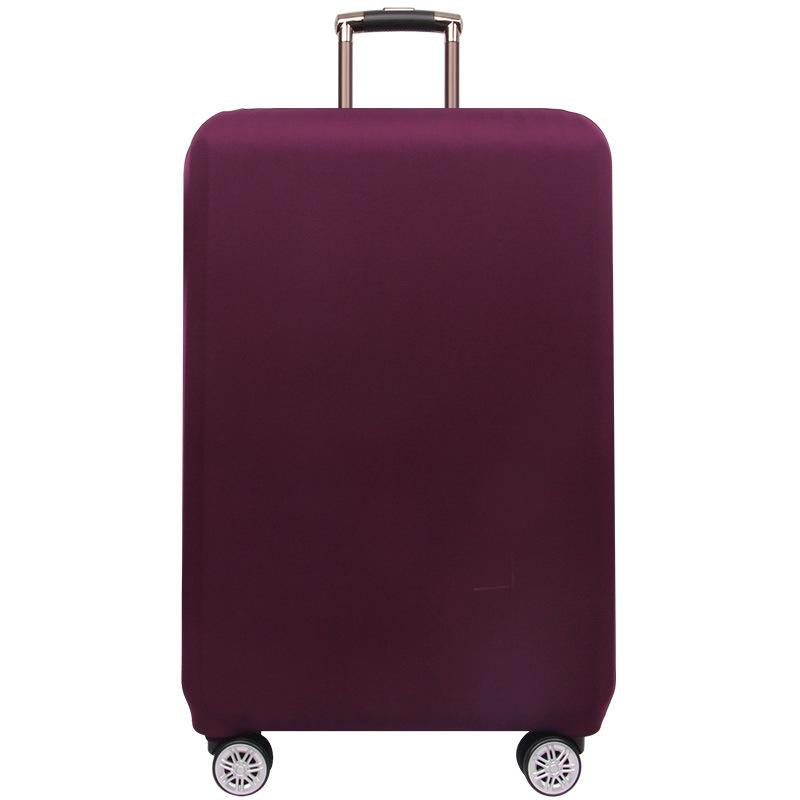 Stretch Luggage Protective Cover - Durable & Dust-proof - Size m - Rose Red