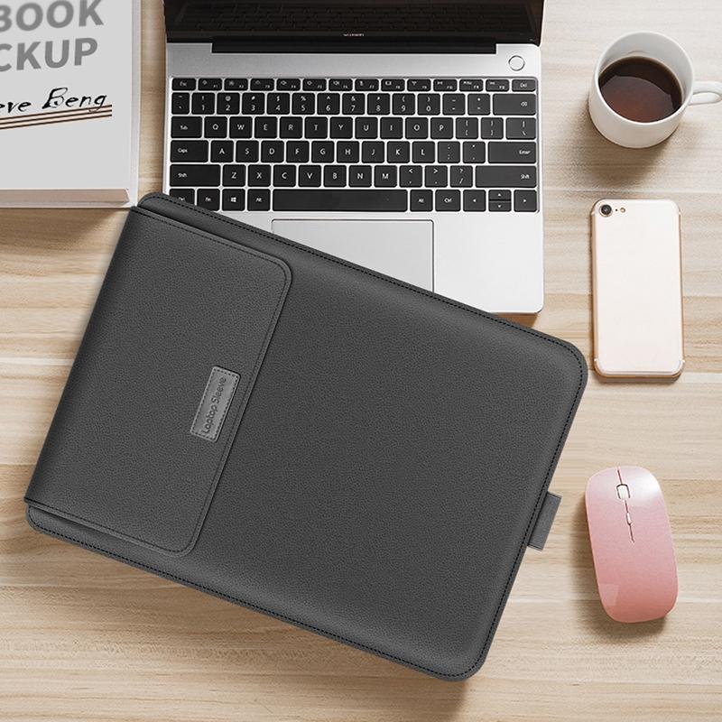 15 Inch 4-in-1 Computer Bracket Liner and Storage Bag - Gray