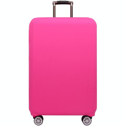 Stretch Luggage Protective Cover - Durable & Dust-proof - Size l - Rose Red