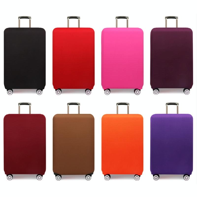 Stretch Luggage Dust-proof Cover - Durable & Protective - Size s - Purple Red