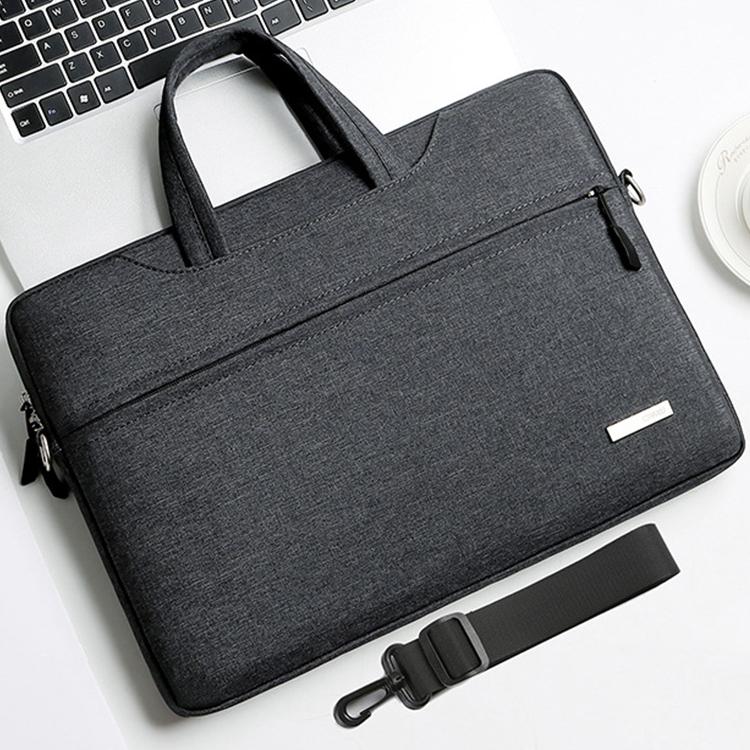 12 Inch Inner Bag with Shoulder Strap for Handbag or Laptop - Dark Blue