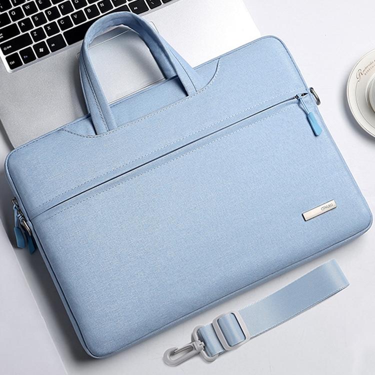 12 Inch Inner Bag with Shoulder Strap for Handbag or Laptop - Dark Blue