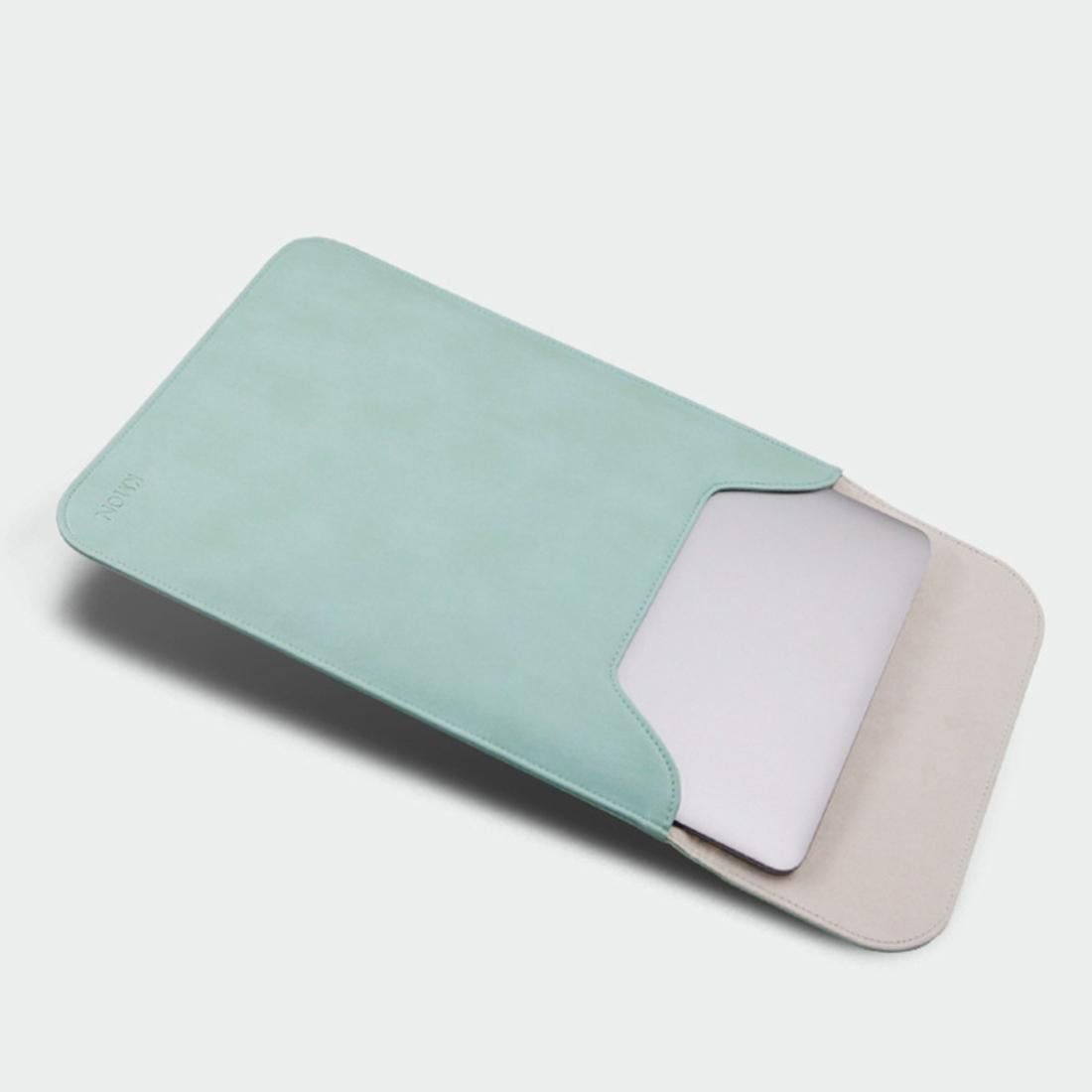 Lightweight Laptop Sleeve For Macbook Samsung Xiaomi Sony Dell Asus Hp - Mint Green