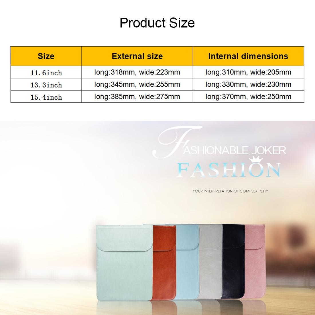 Lightweight Laptop Sleeve For Macbook Samsung Xiaomi Sony Dell Asus Hp - Mint Green