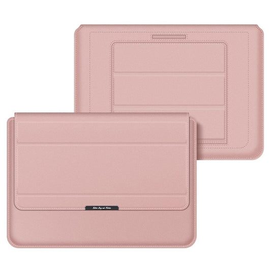 Waterproof 4-in-1 Laptop Holder with Wrist Protection - Fits 17 Inch - Rose Gold