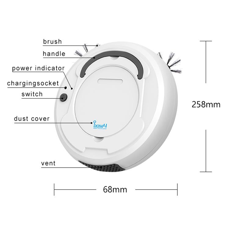 Smart Household Vacuum Cleaner - 1800pa Suction - Ca0380H