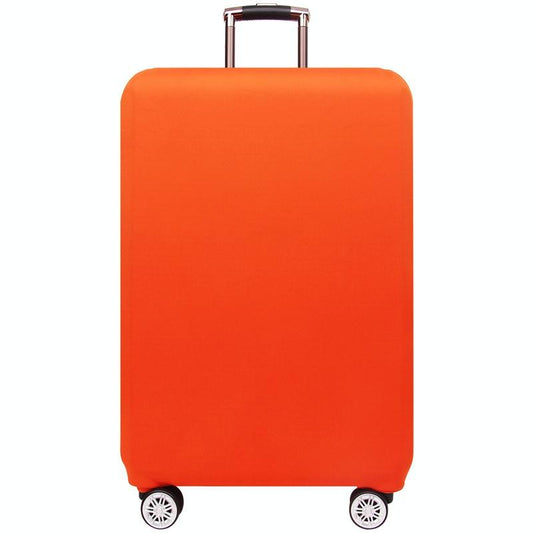 Stretch Luggage Dust-proof Cover - Durable & Protective - Size s - Orange Red