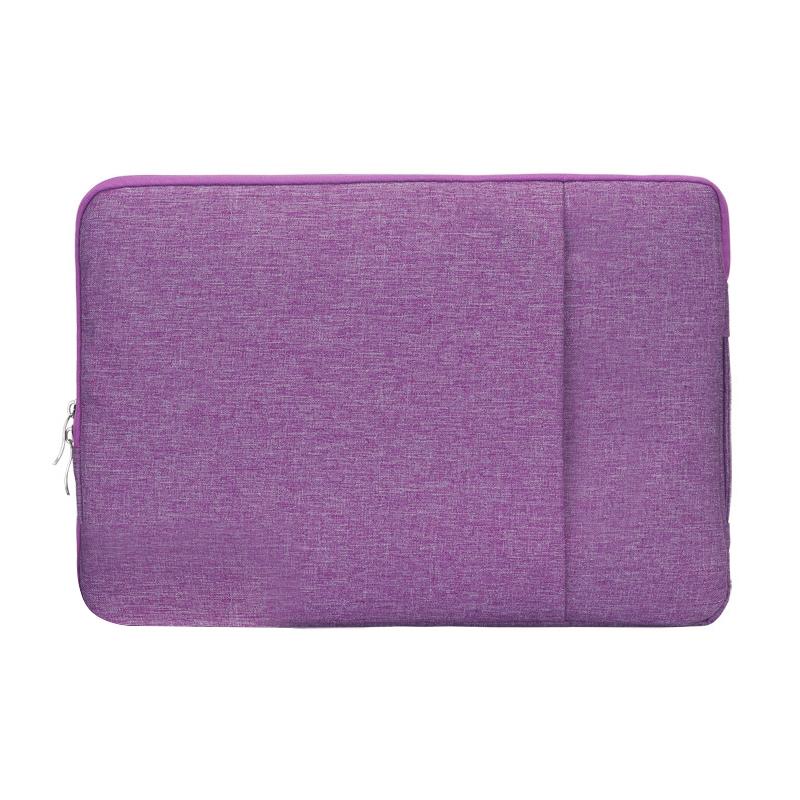 Denim Laptop Liner Bag for Business - Grey