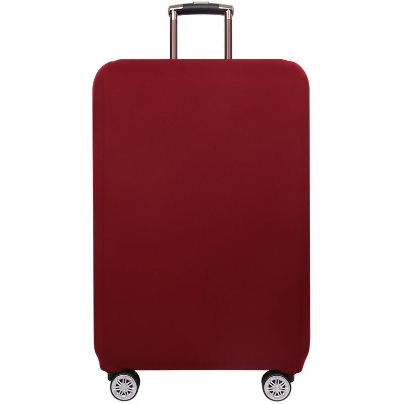 Stretch Luggage Protective Cover - Durable & Dust-proof - Size l - Orange Red