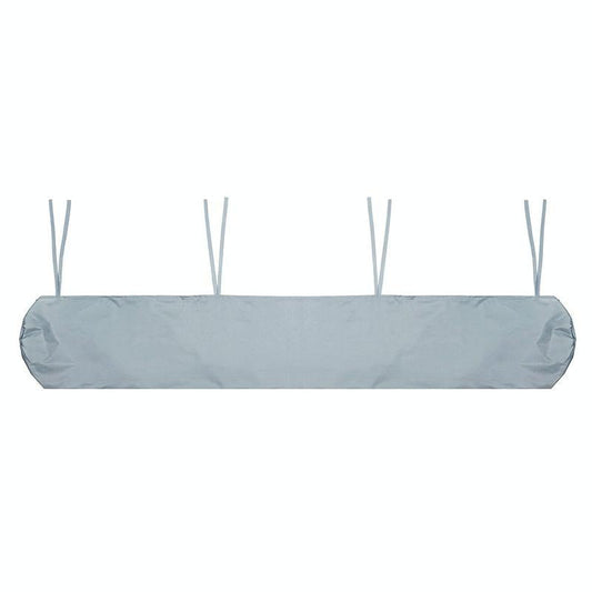 Waterproof Retractable Roller Blind Awning Cover - 3.5m Length Dustproof Protection - Grey