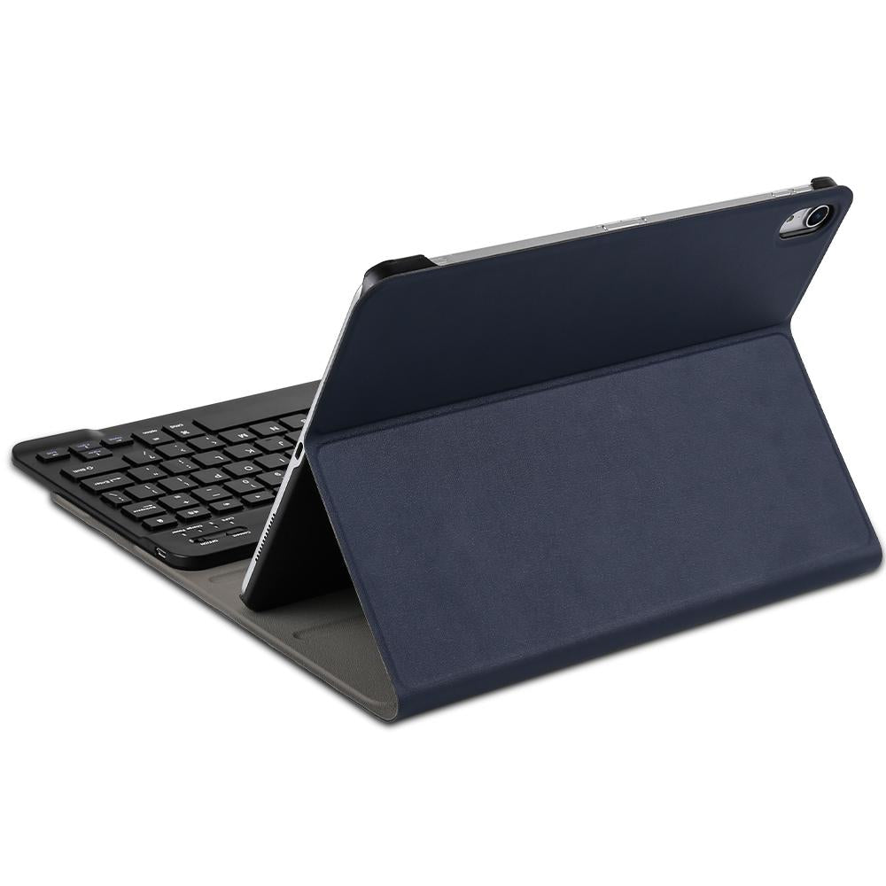 Bluetooth Keyboard & Leather Tablet Case For Ipad Pro 11 Detachable Brushed Texture Horizontal Flip Holder - Gold