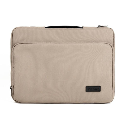 Waterproof Functional Laptop Handbag - 13.3 Inch Khaki