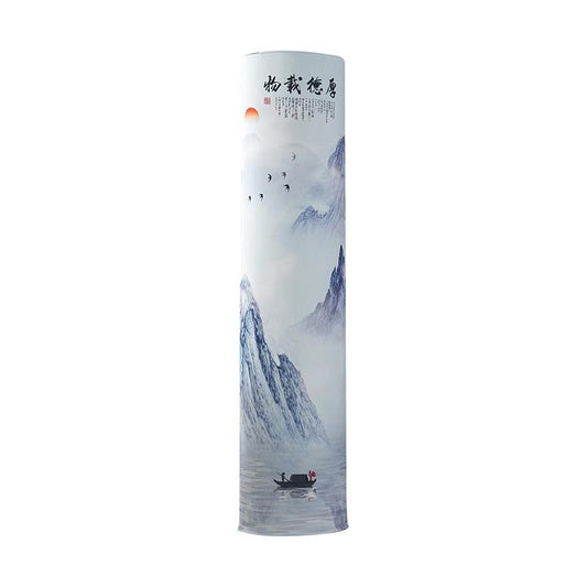 185 x 40 Cm Elastic Cloth Cabinet Air Conditioner Dust Cover - Lotus