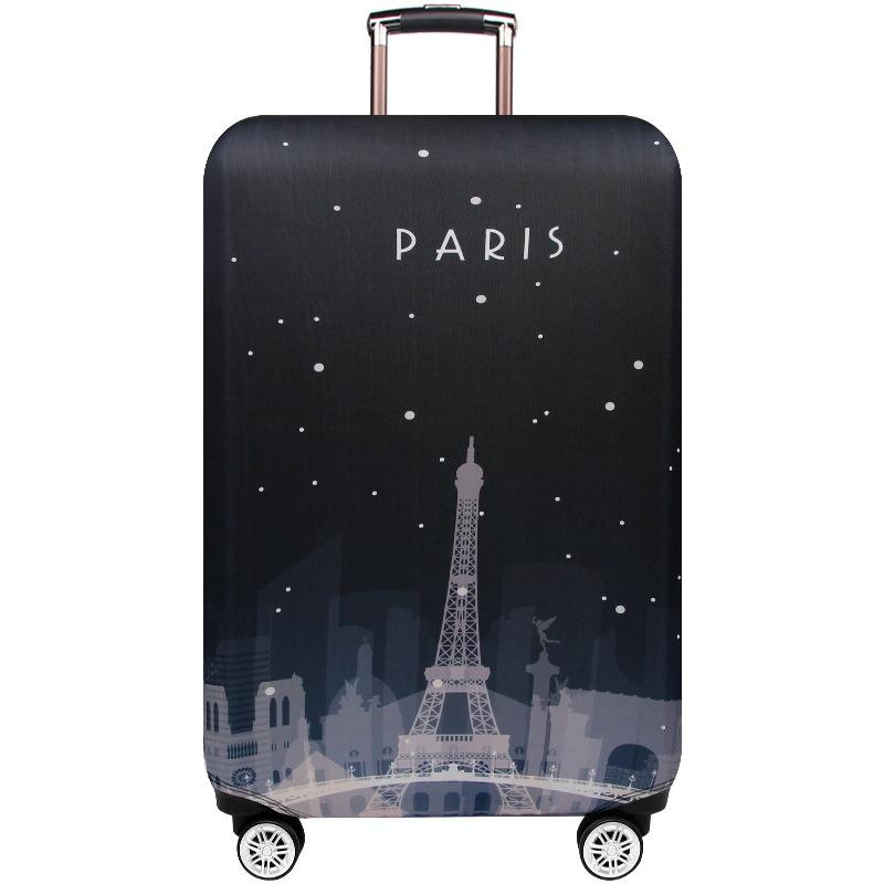 Thickened Luggage Cover - Elastic Wear-resistant Anti-dust Protection - Size l - Wide Sea And Sky