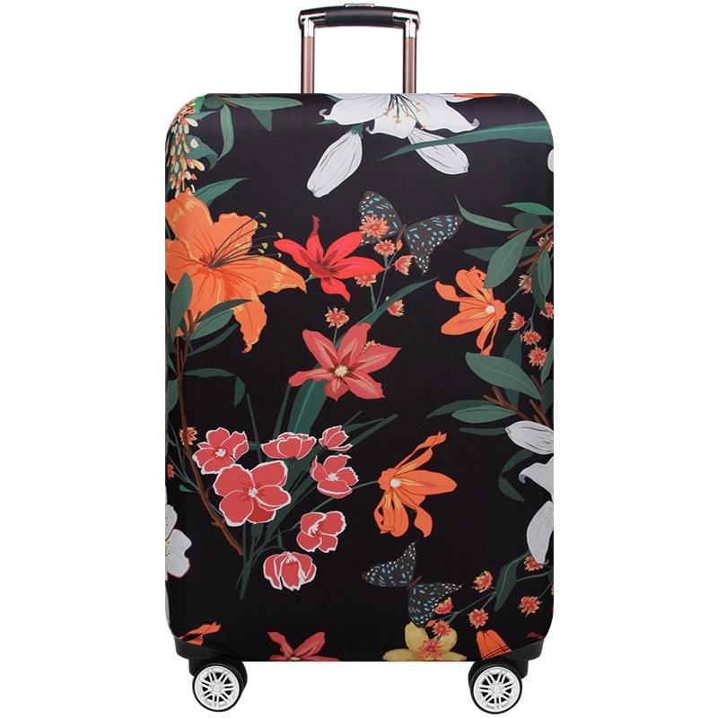 Thickened Luggage Cover - Elastic Wear-resistant Anti-dust Protection - Size l - Wide Sea And Sky