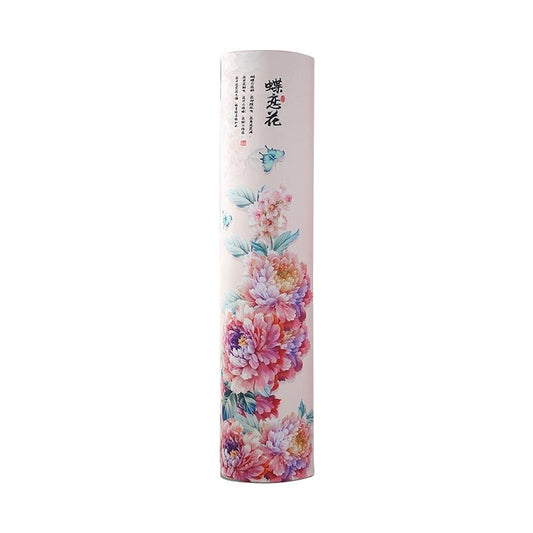 190 x 40 Cm Elastic Cloth Cabinet Air Conditioner Dust Cover - Begonia Flower