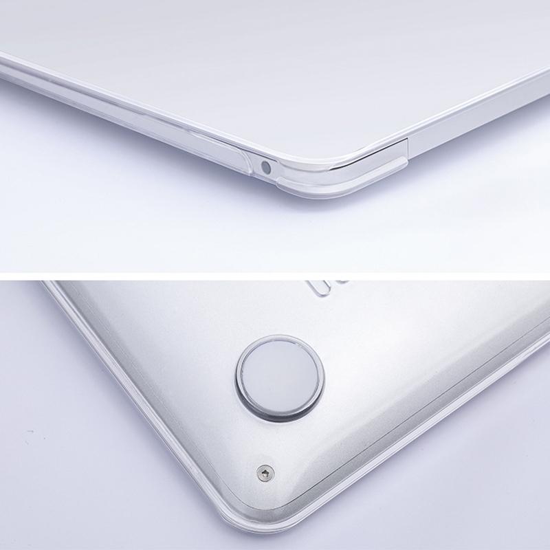 Shockproof Crystal Laptop Protective Case - Transparent