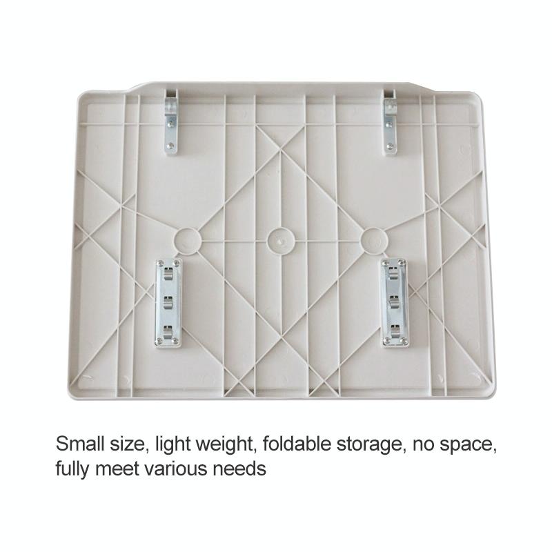 Foldable Laptop Table with Steel Tube Bracket and Plastic Pad