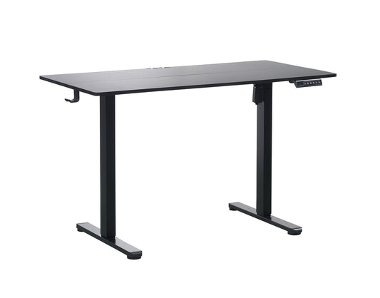 120 x 70cm Electric Standing Desk Height Adjustable Motorised Electric Sit Stand in Black