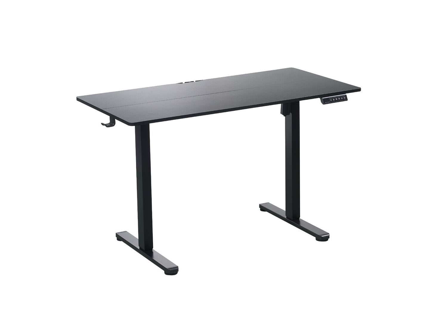 120 x 70cm Electric Standing Desk Height Adjustable Motorised Electric Sit Stand in Black
