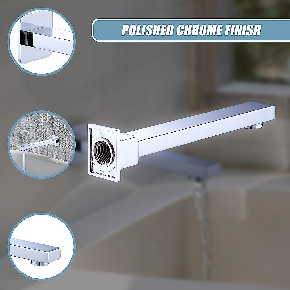 228mm Bath Spout Polished Chrome Finish