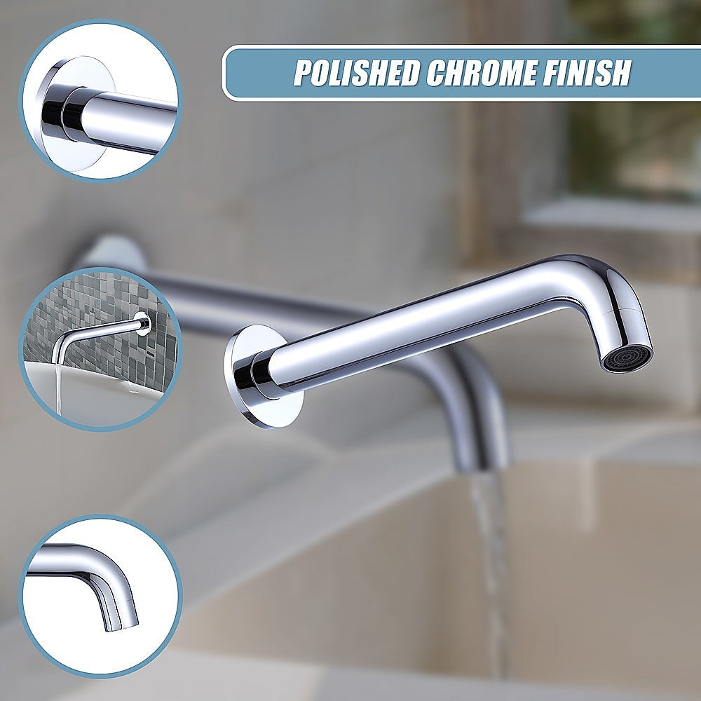 220mm Bath Spout in Polished Chrome Finish