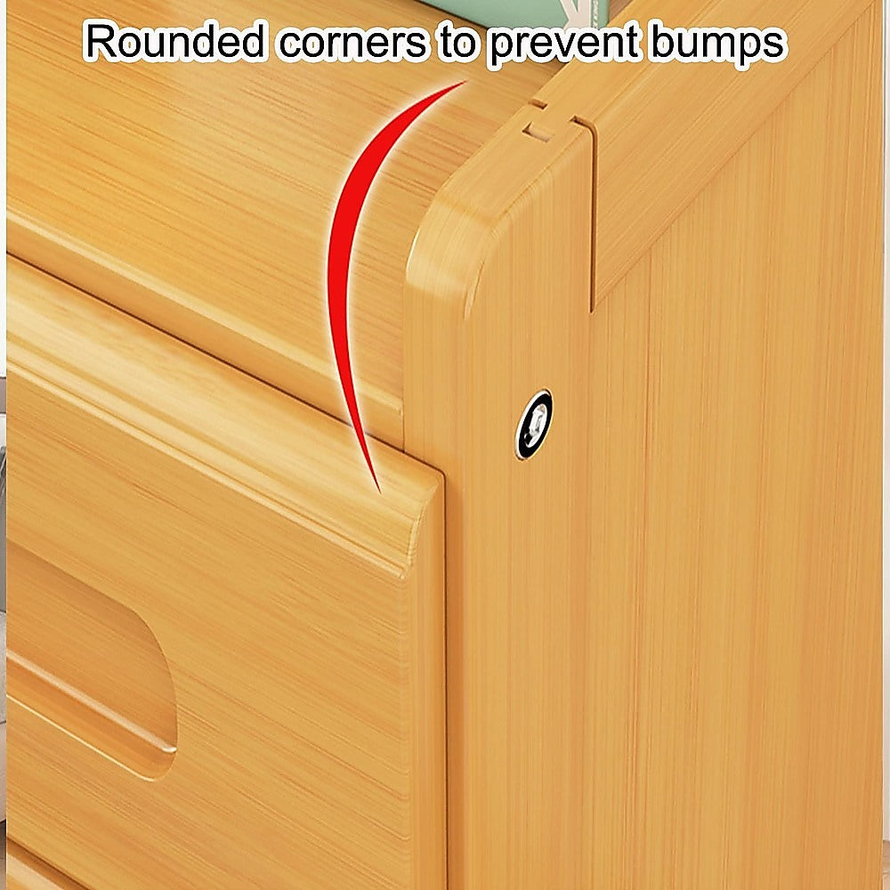 42x165cm Wooden Hall Stand Modern Style Minimalist Home Floor Coat Rack with Drawer