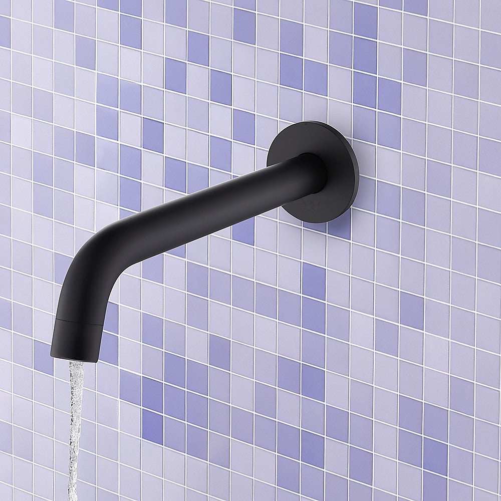 220mm Bath Spout in Matte Black Finish