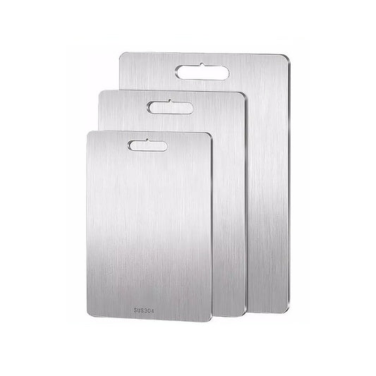 3 x 304SS Cutting Chopping Board Stainless Steel