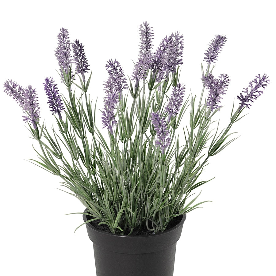 Potted Artificial Lavender Plant 40cm