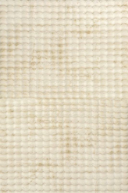 Bubble Washable Rug - Natural 270X180Cm