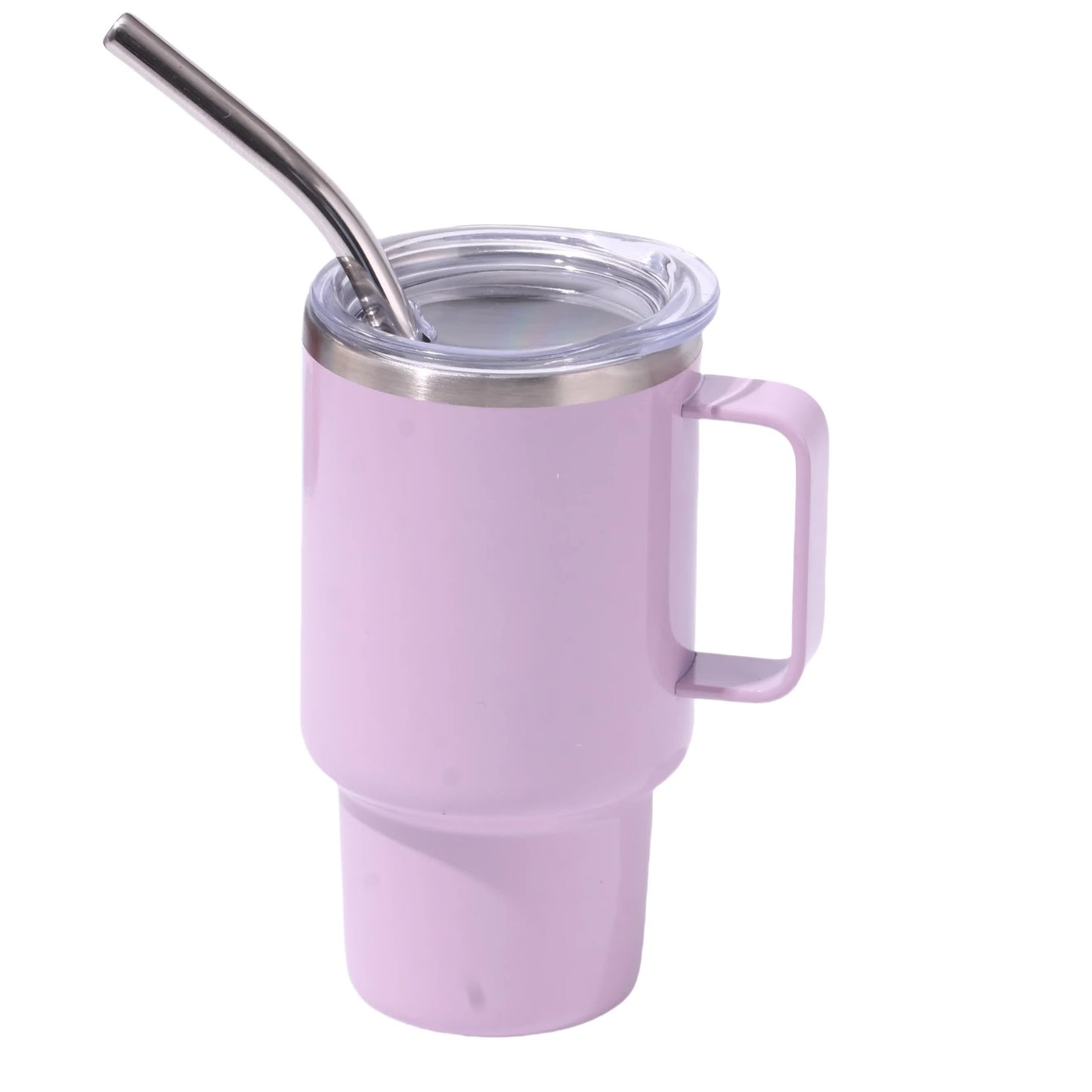 2PCS  3oz Purple Sublimation Mini Car Cup - 304 Stainless Steel Straw Beer Cup, Portable Insulated Whiskey Shot Glass, Perfect for On-the-Go Drinking
