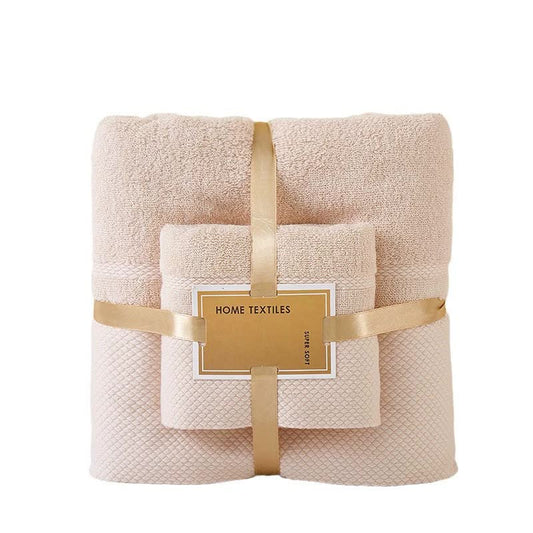 Camel Soft and Absorbent Towel Set - Wrap Towel and Bath Towel Set for Ultimate Comfort Bath towel 140*70cm, face towel 75*35cm