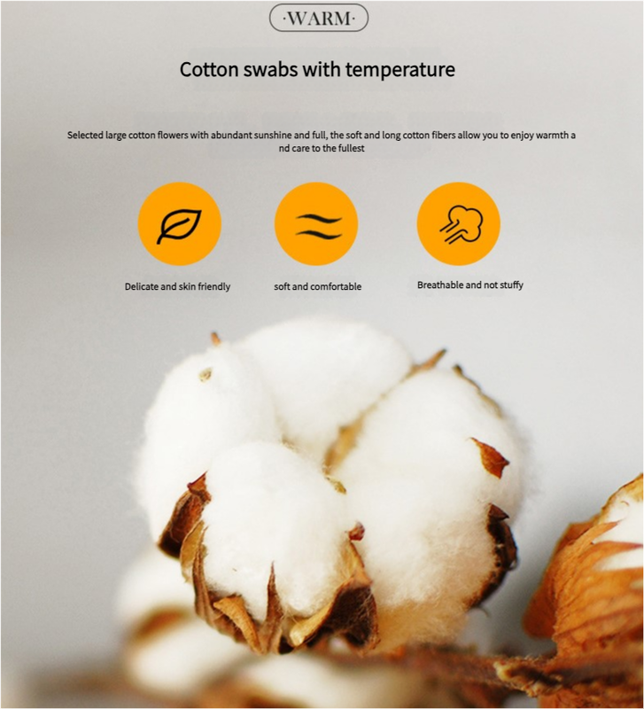 Comfortable cotton pillowcase, double-sided warm design, breathable and skin-friendly - Orange and Grey