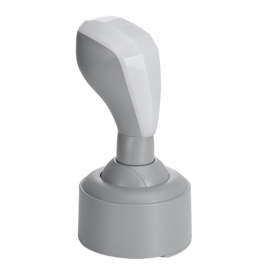 Car Gear Shifter Style LED Night Light - 3 Brightness Levels, Type-C Rechargeable & Stress Relief Gadget(Gray)