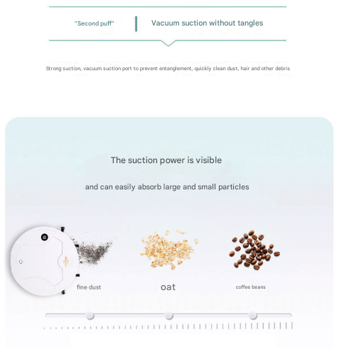 Black 3-in-1 Smart Robot Vacuum Cleaner with Humidifying Mist & UV Light - Slim Automatic Sweeping & Mopping Robot