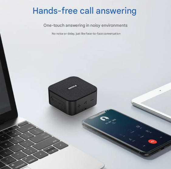 Rugged Portable Bike Bluetooth Speaker - Waterproof Outdoor Sound System with Mount